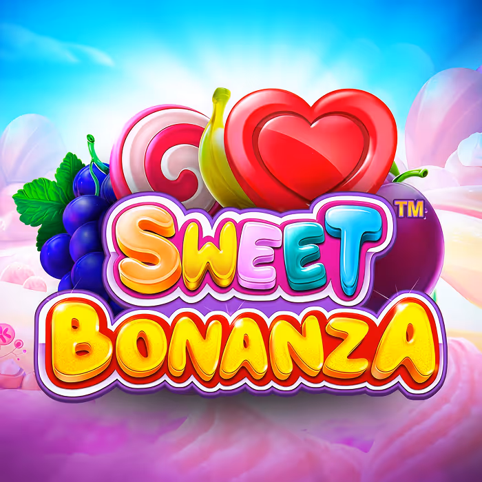 Sweet Bonanza slot with cascading symbols and multipliers